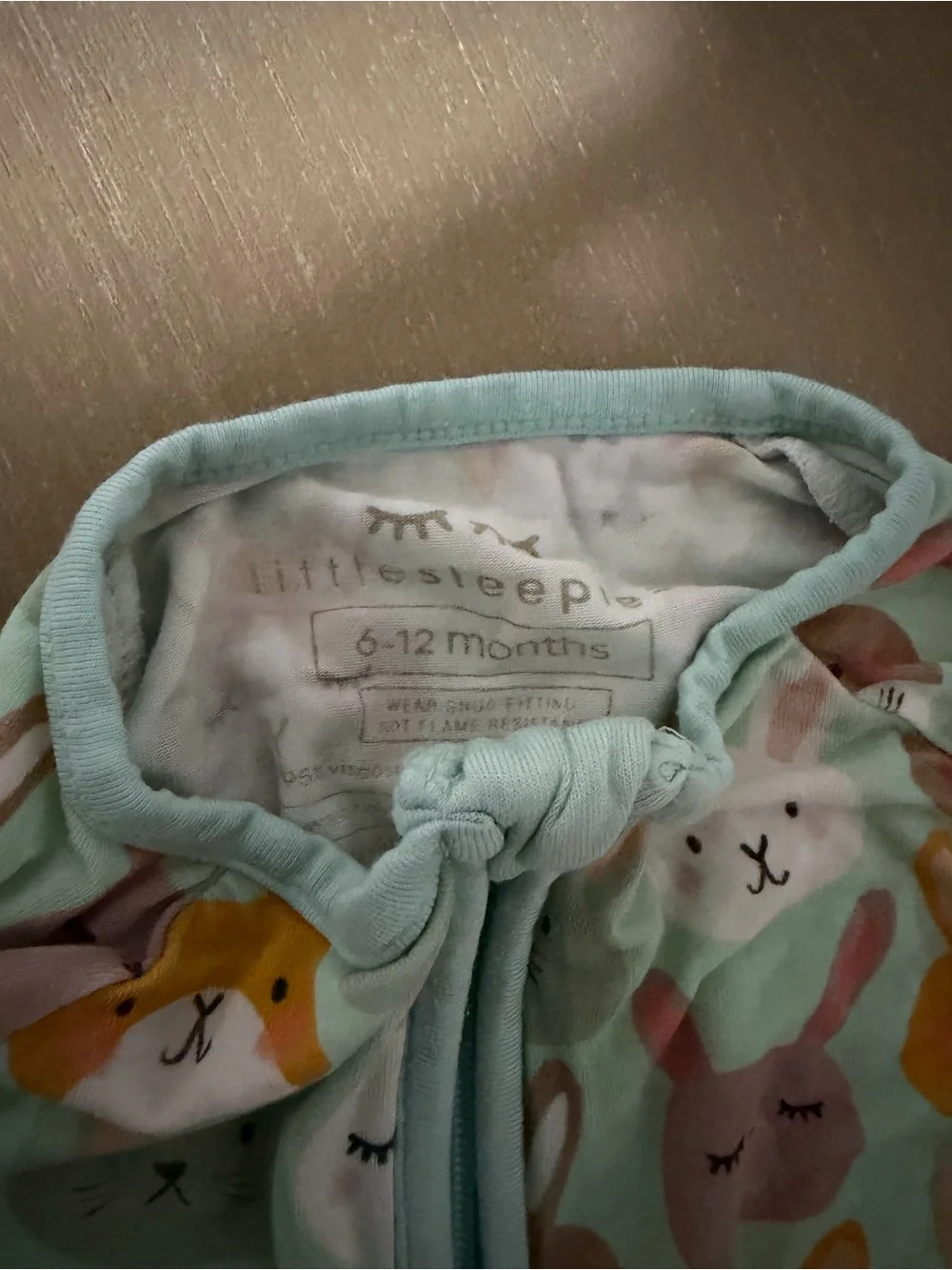 Little sleepies bunny pajamas